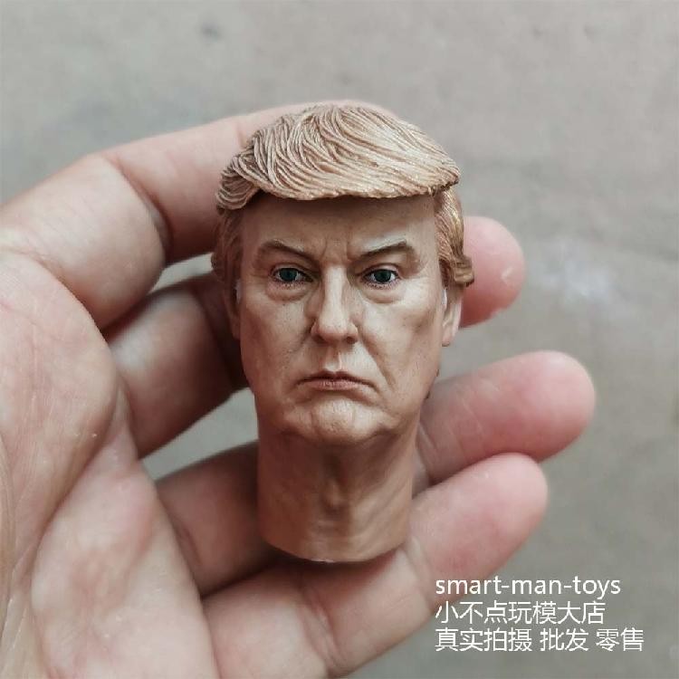 Kepala HS 1/6 Head Sculpt Donald Trump Custom Series