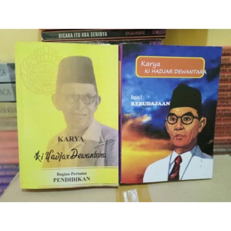Paket 2 buku Ki Hadjar Dewantara - Pendidikan & kebudayaan