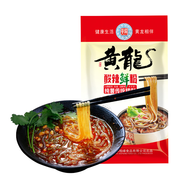 [HALAL] huanglong/suanlafen/sohun/ sour spicy noodle/ suan la fen/ mie ubi asam pedas