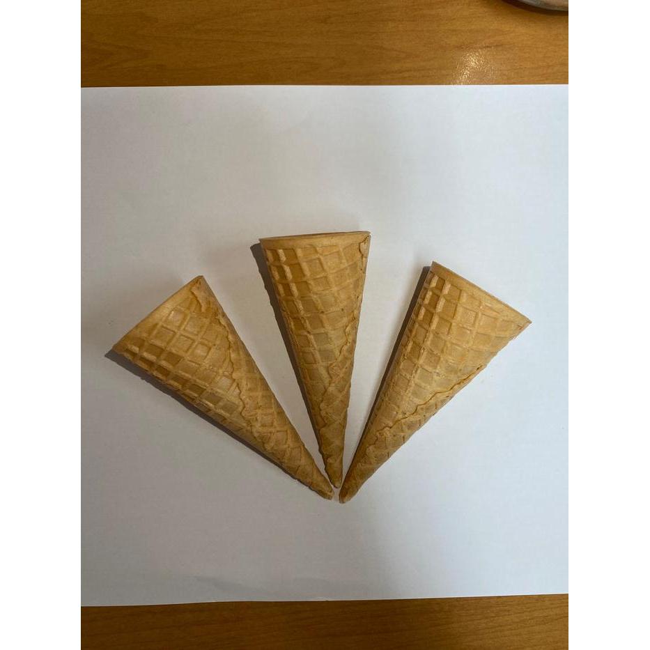 1 Dus isi 325 pcs MIDI Waffle wafle cone IKEA kon es krim kecil ice cream manis ekonomis halal murah