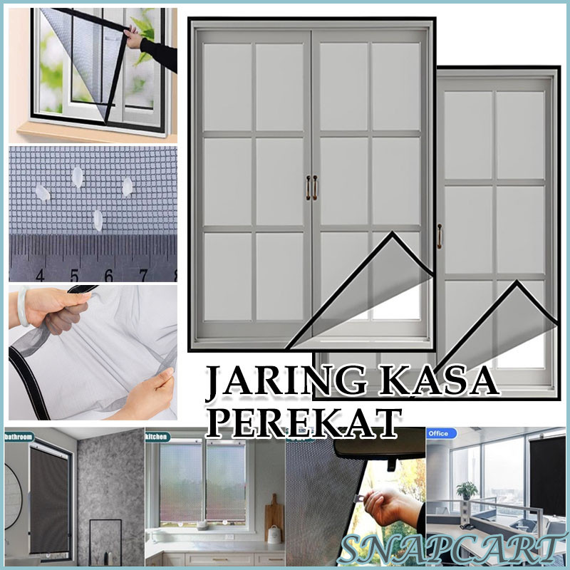 Magnetic Insect ScrenMagnetic Insect Scren/Jendela Anti Nyamuk Jaring Kasa Anti Nyamuk Serbaguna