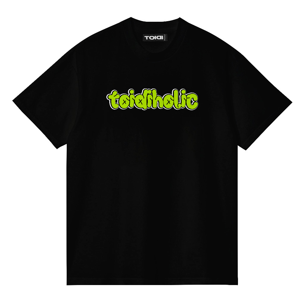 TOIDIHOLIC-CREATIVE MARKET-TSHIRT BLACK