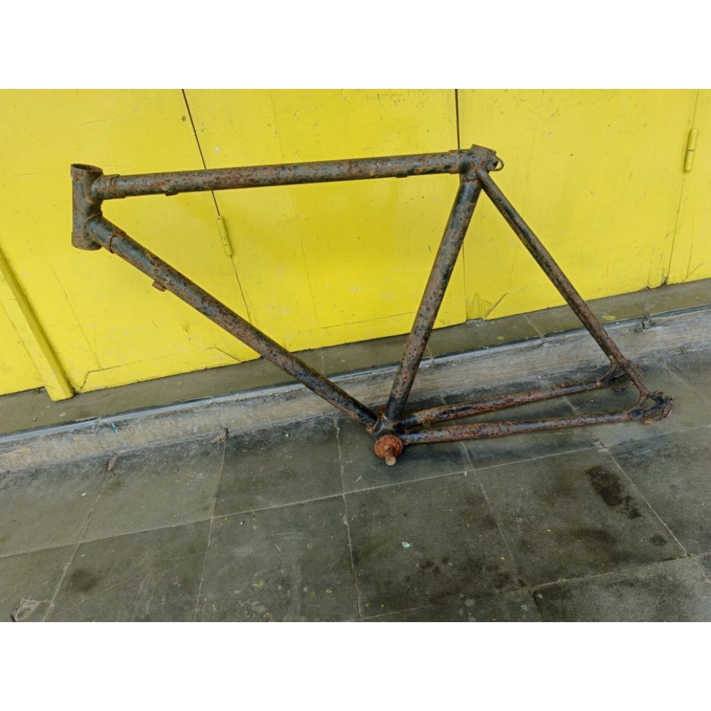 frame sepeda balap jadul 24 siap restorasi