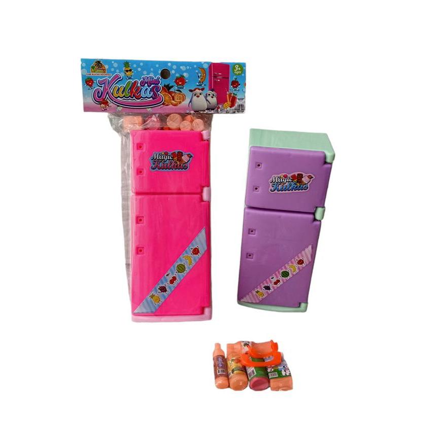 BISA COD - Mainan miniatur Kulkas lucu Masakan Mini Kulkas OCT 2403 //MAINAN KREATIF ANAK //MAINAN M