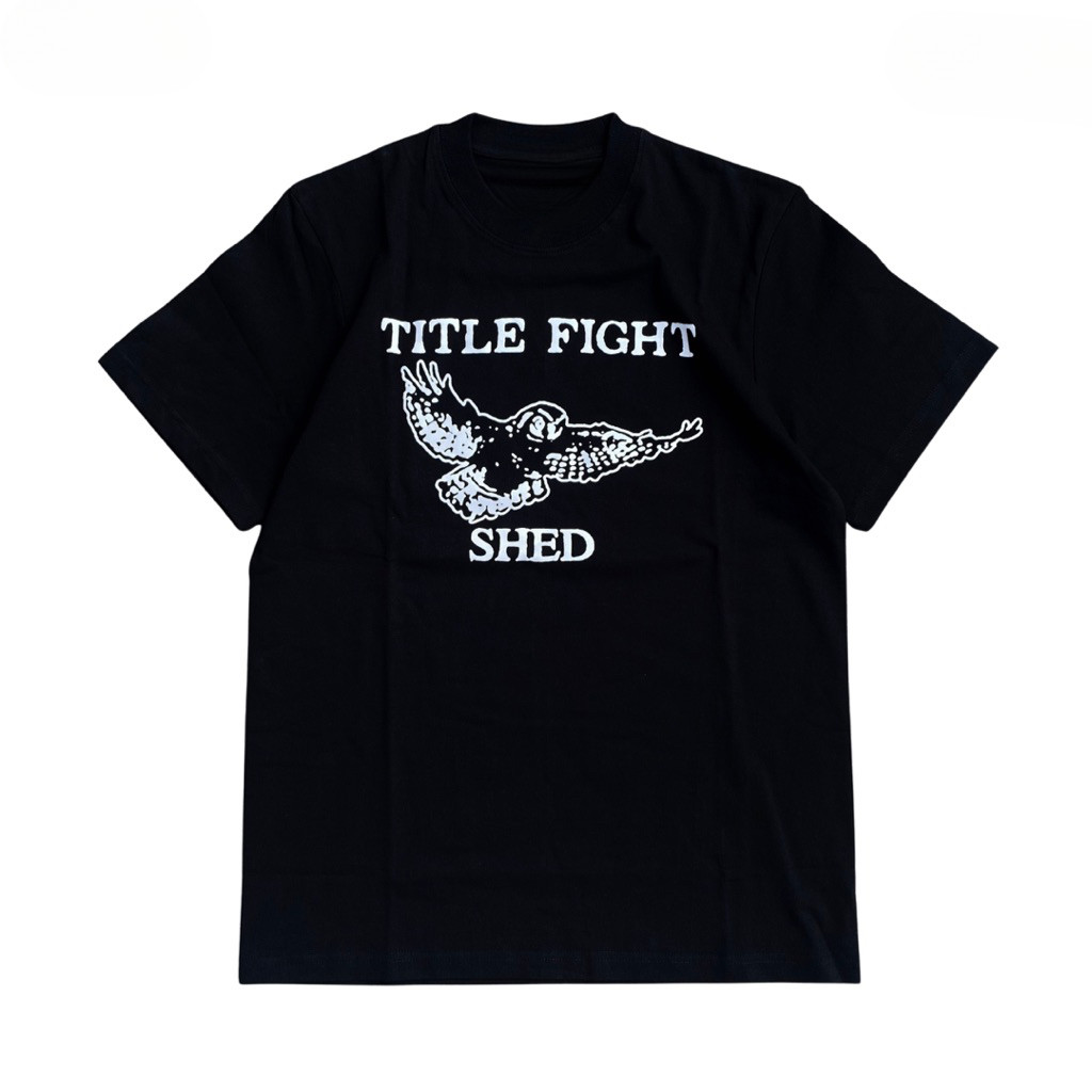 Title Fight Kaos Band Shed Black | T-Shirt Punk Hardcore Premium | Bisa COD