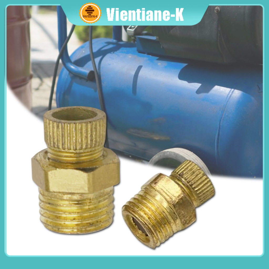 Nepel Tutup Pembuangan Air Tabung Kompresor Angin / Katup Pembuangan Kran Tangki Kompresor Angin