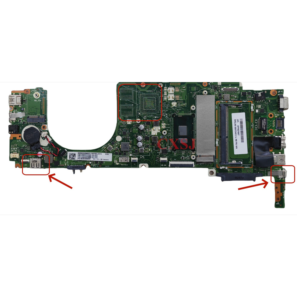 For Lenovo V330-14IKB Laptop Motherboard With Core I3 I5 I7 CPU UAM 4GB-RAM DLME1 V2 LA-F481P 5B20Q9