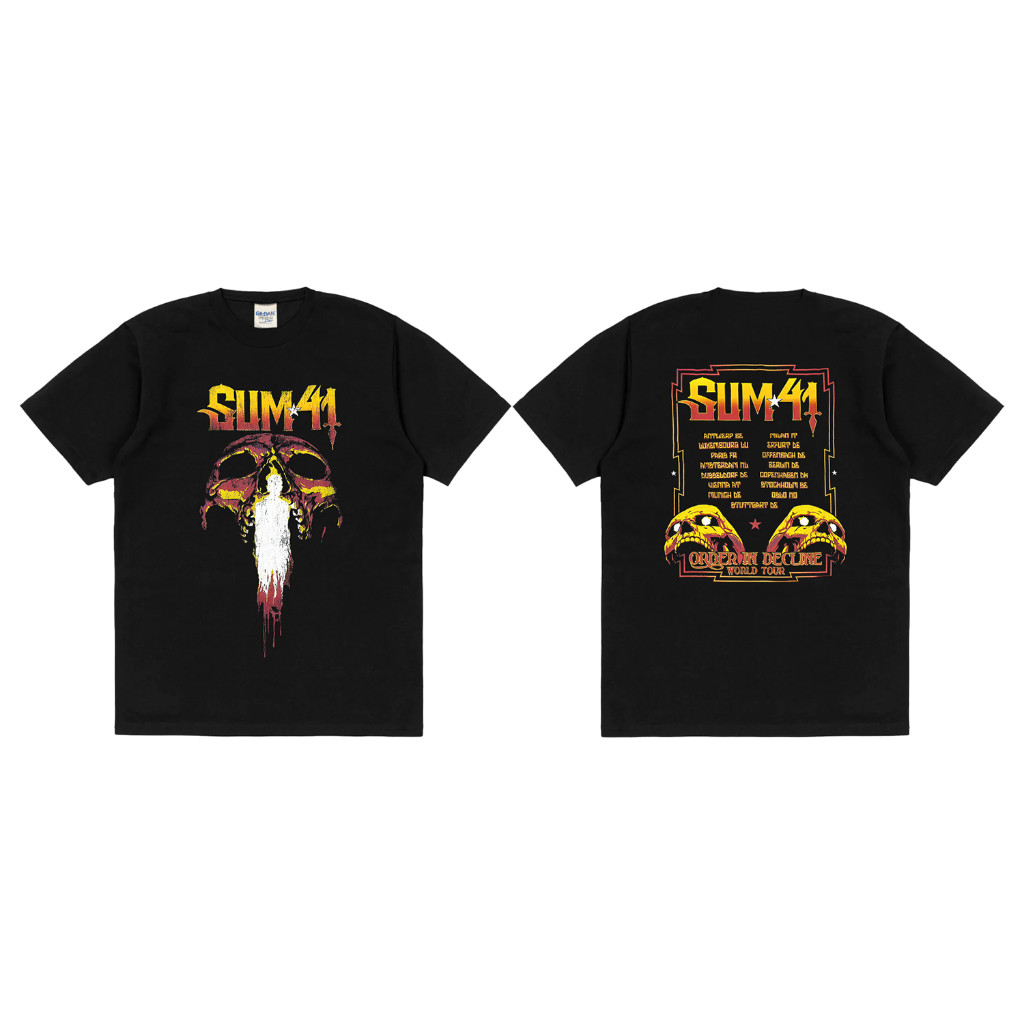Rockermusic T-shirt Band SUM 41 -Order in Decline tour 2022