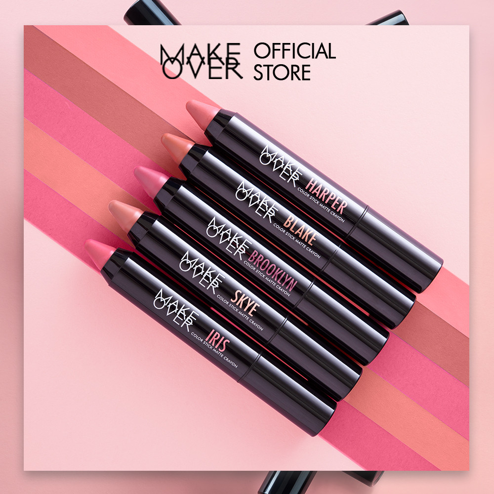 Make Over Color Stick Matte Crayon |Lipstick Make Over