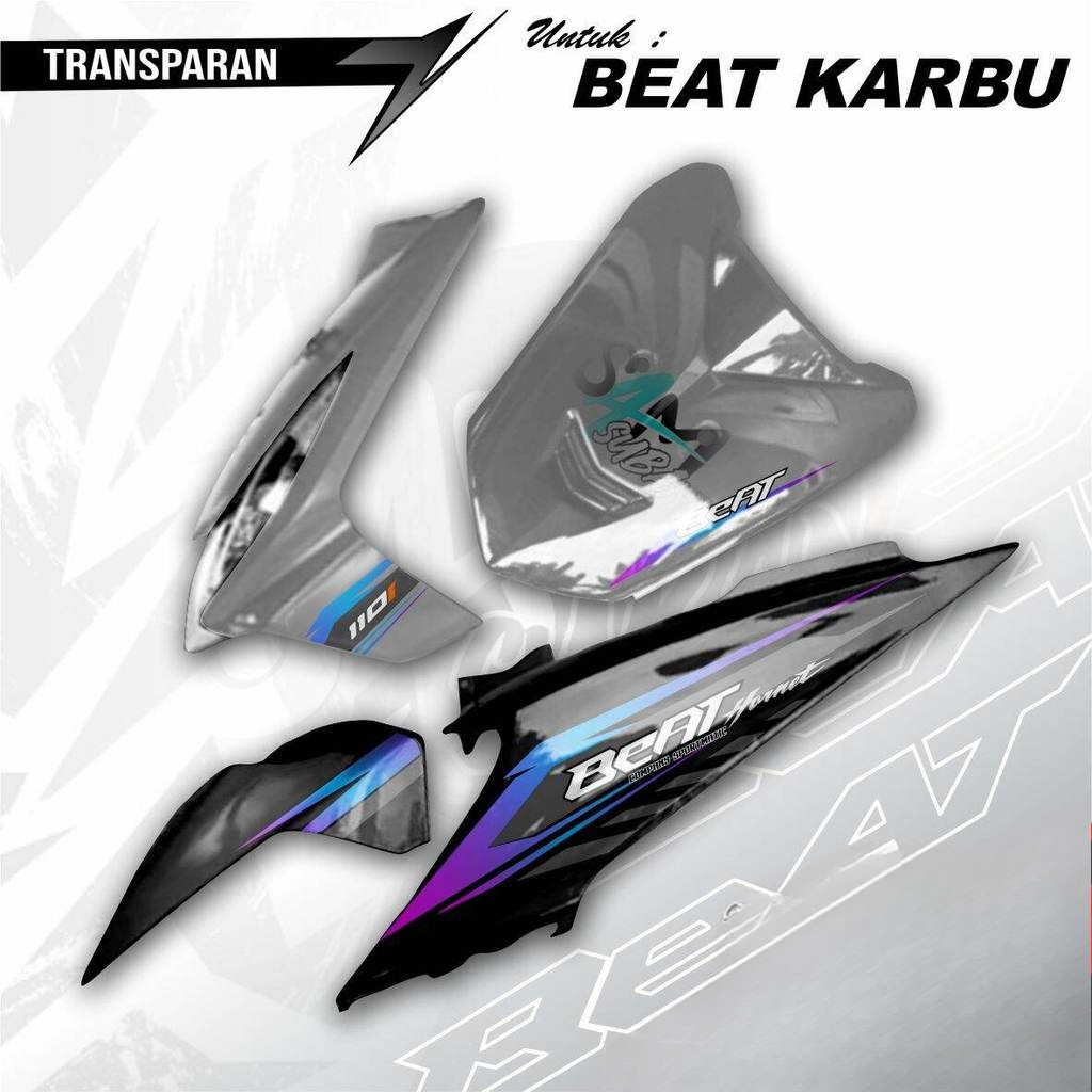Striping Beat Karbu 2012 Motif Hornet Transparan