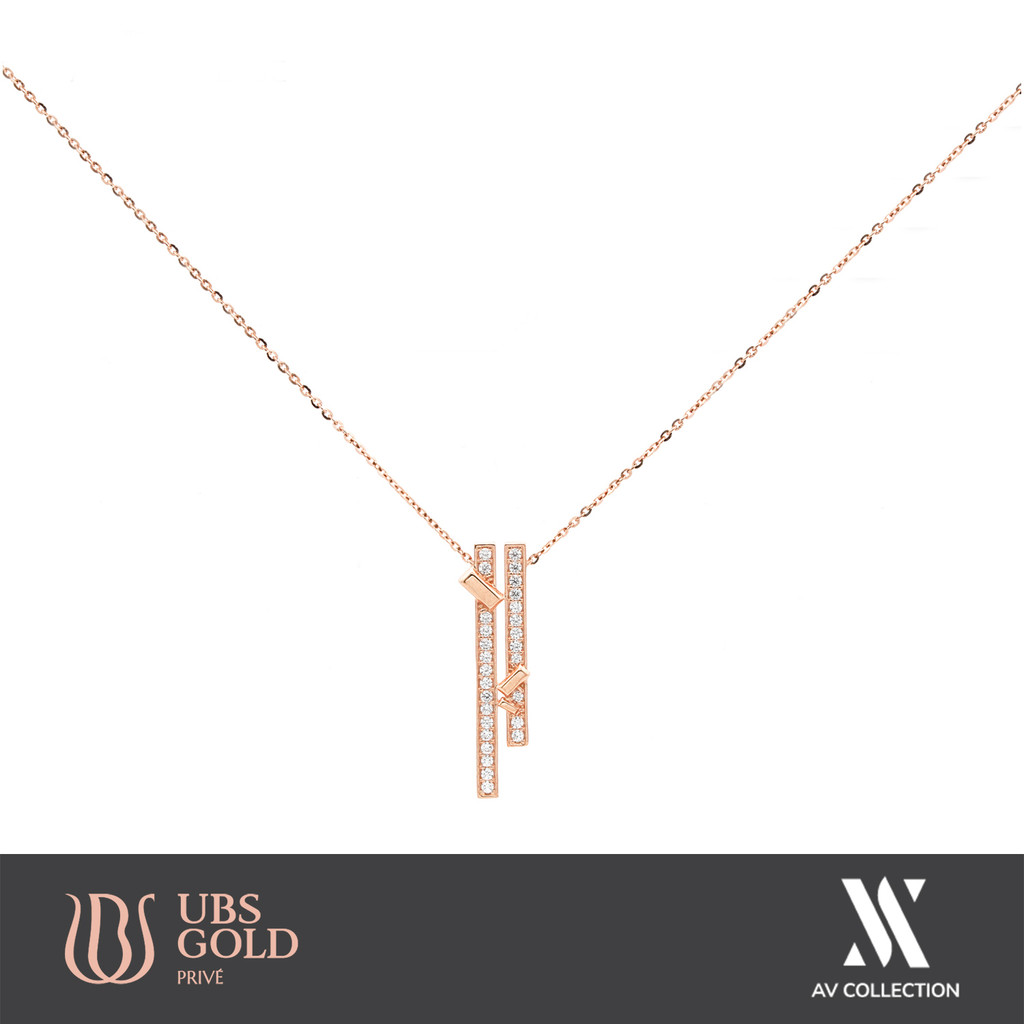 UBS Gold - Kalung Emas AV - 17K - Kkv15744