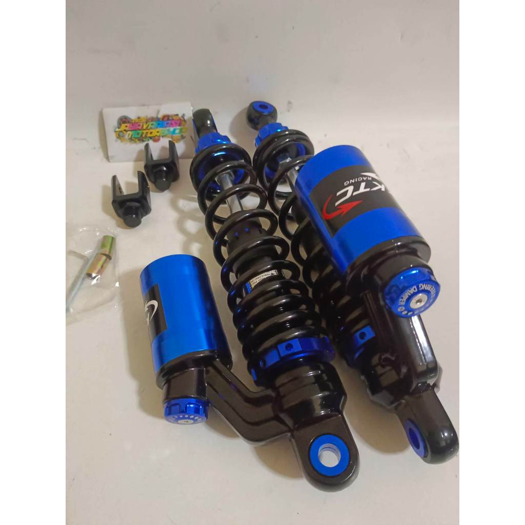 New ~ Shockbreaker Shock Copy Ktc Racing Model Extreme Black Blue Double Tabung Atas 280mm 320mm 340