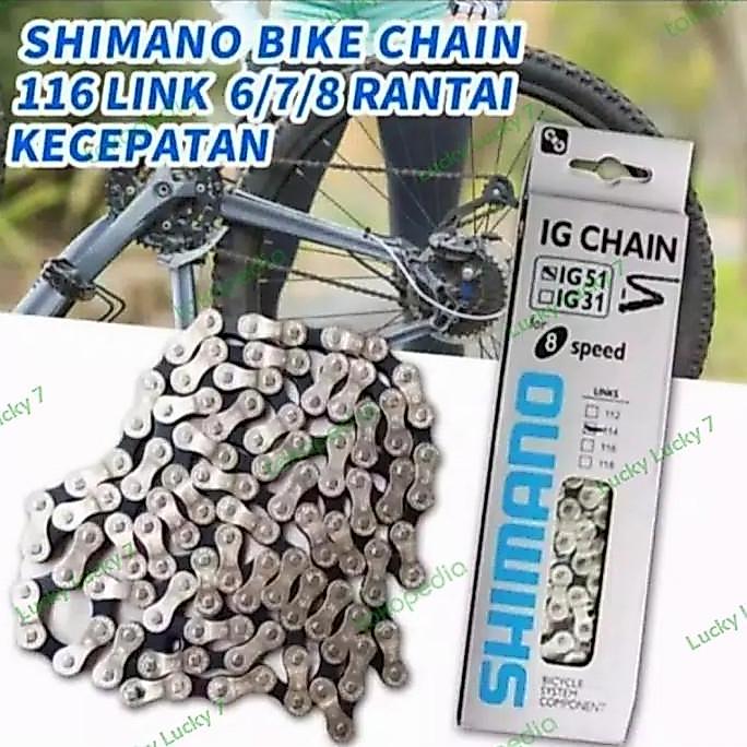 Wim- Rantai Sepeda Shimano 9 Speed Rantai Sepeda Shimano 8 Speed