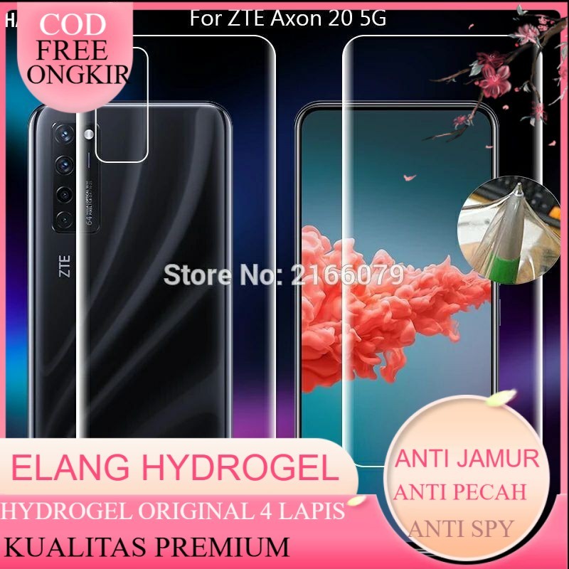 Hydrogel ZTE Axon 11 / Axon 11 SE / Axon 20 Screen Protector Premium Full Cover
