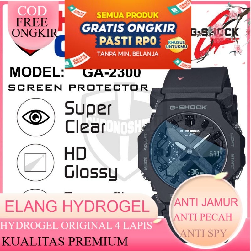 Antigores Jam Tangan Casio G-Shock GA2300 GA-2300 Hydrogel