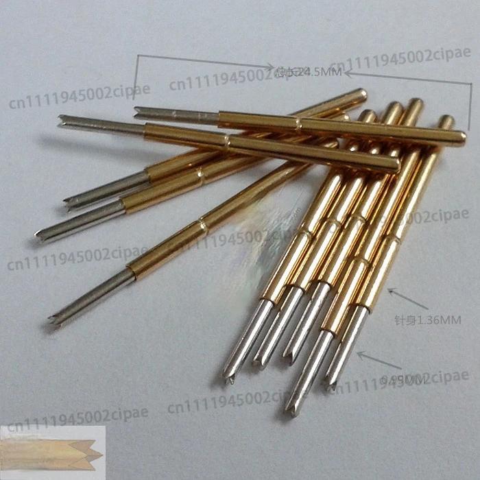 100Pcs Test Needle P160-Q1 Pogo Pin 160MIL Function Probe 1MM Four-jaw Pogo Pin