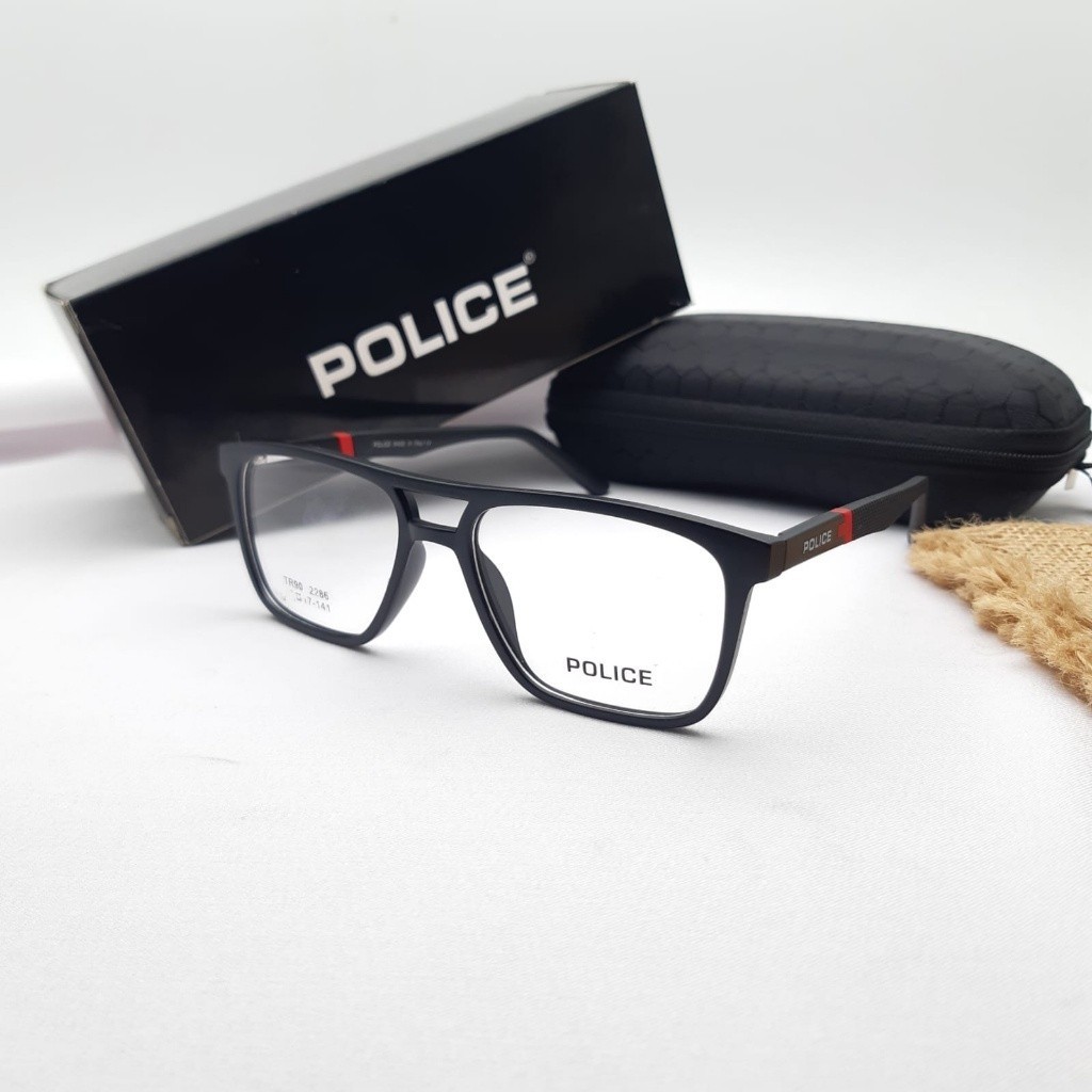 FRAME POLICE 2286 KACAMATA FULLSET ORIGINAL MATERIAL FRAME POLYCARBONATE LENSA PLUS/MINUS PHOTOCROMI