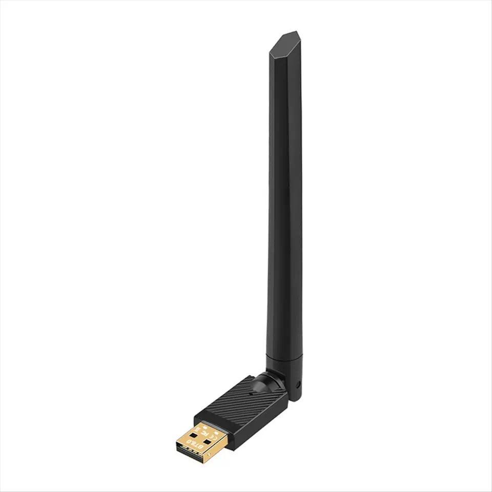 External USB Bluetooth 6.0 Adapter Desktop Bluetooth 6.0 Transmitter for BT Speaker Keyboard Mouse H