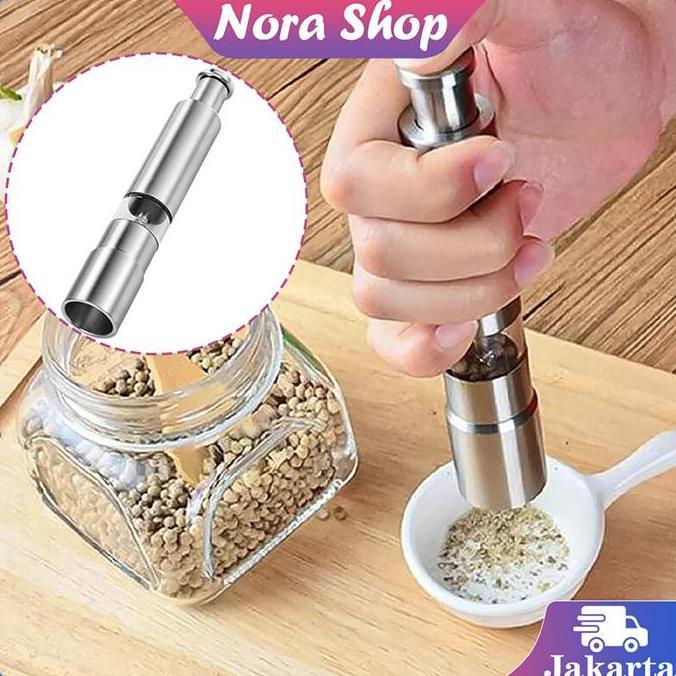 ZEMBHI Penggiling Bumbu Manual Grinder Bumbu Garam Penggiling Alat Penggiling Rasa