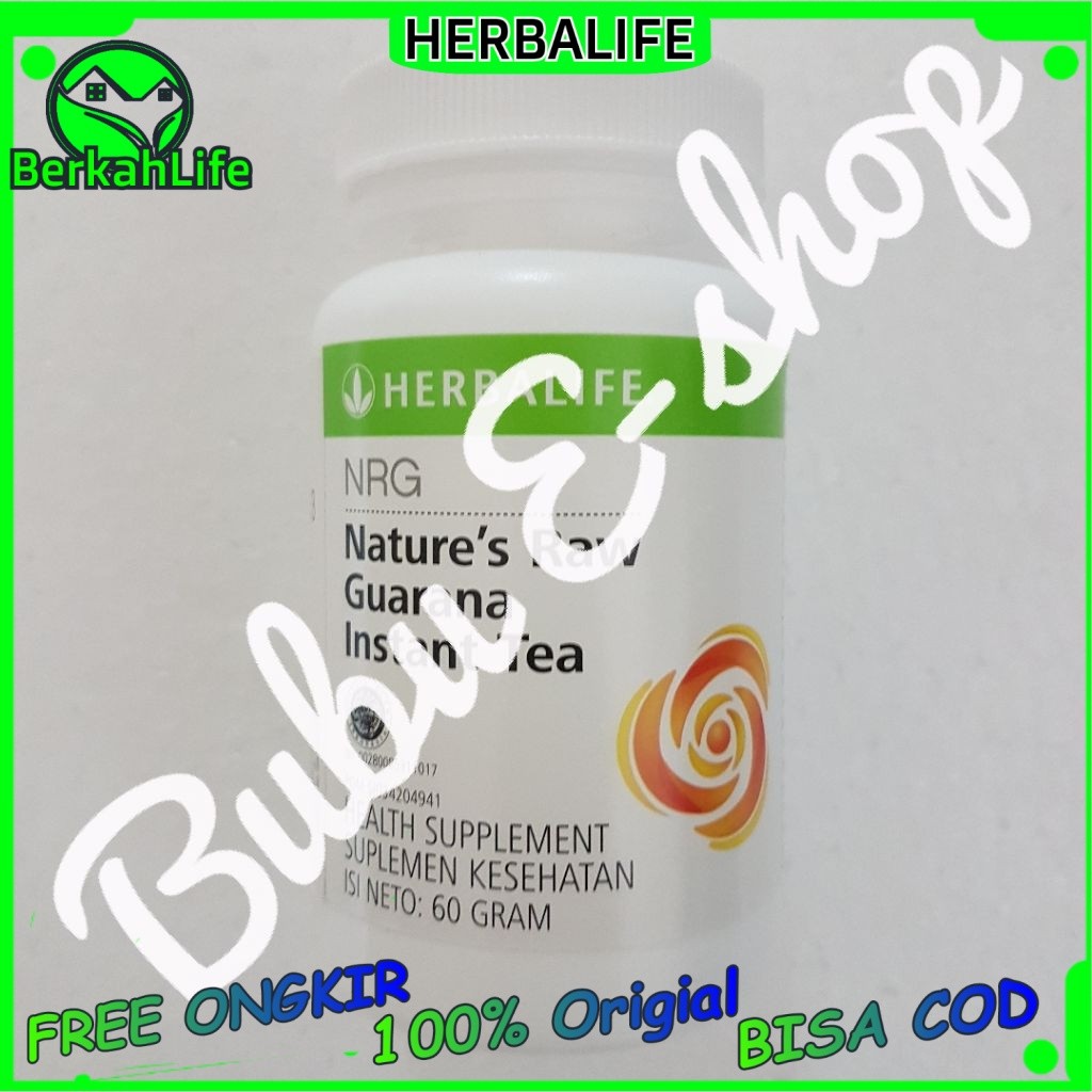 NRG - NRG tea - teh nrg - guarana tea - teh guarana - teh energi herbal original 1 Botol