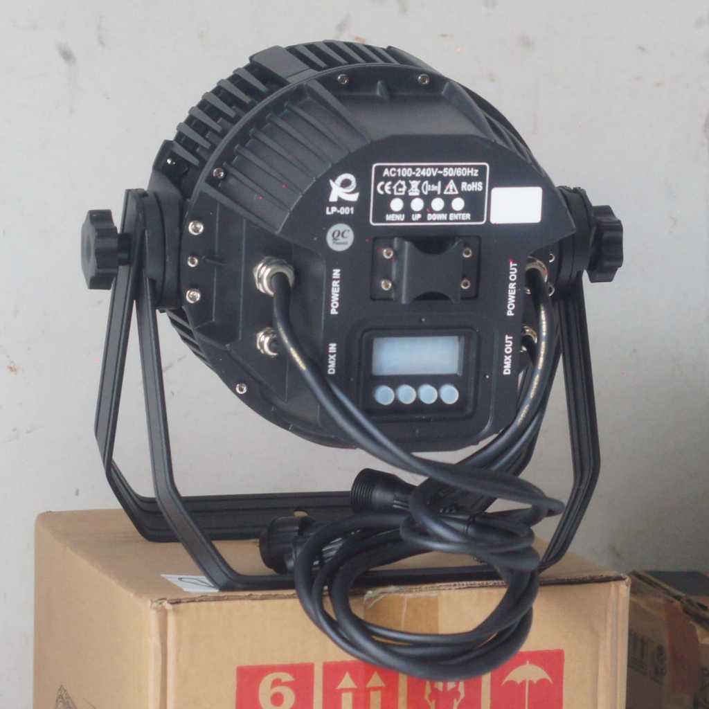 (KUALITAS TERBAIK) lampu lighting par led 54 RGBW waterproof - TERMURAH