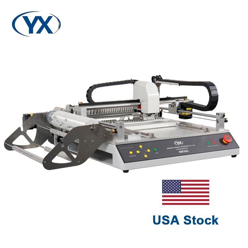 All Feeders Free SMT802B Nozzle Benchtop Placement Machine Automatic Pick and Place Machine