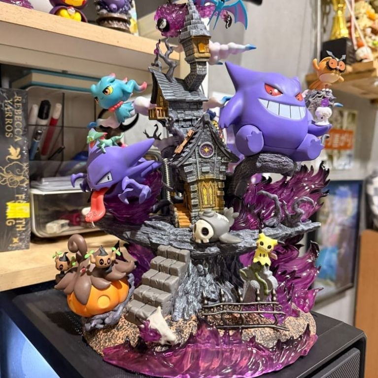 Gengar recast action figure