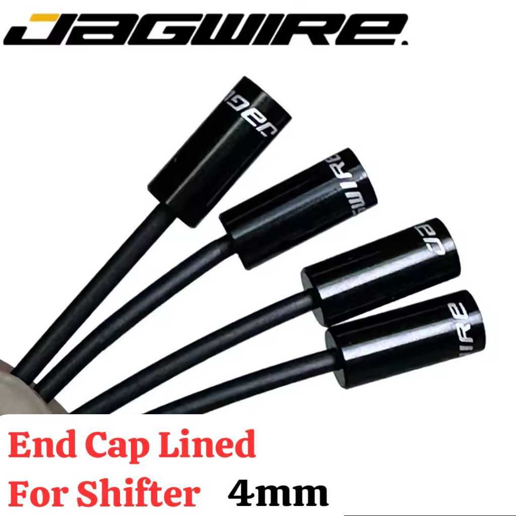 Foto Jagwire Lined End Cap Tutup Cover Kabel Outer Cable Housing 4.0mm untuk Kabel Shifter Alloy Sepeda