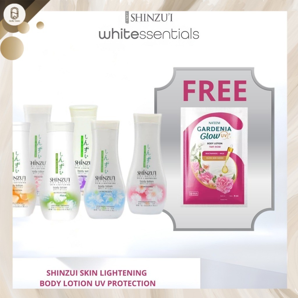Qeila - [FREE GIFT] Shinzui Skin Lightening Body Lotion 100ml & 210ml
