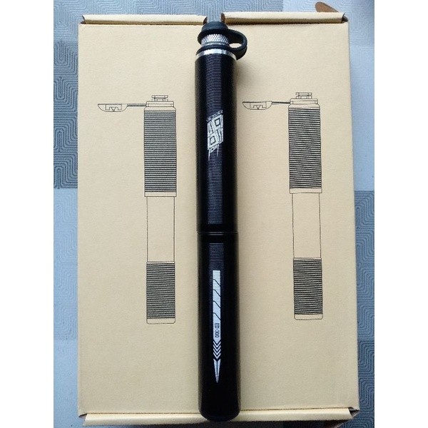 Foto Enlee Pompa pump Angin Mini ban sepeda portabel presta schrader 160 PSI