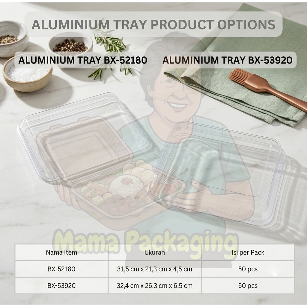 ALUMINIUM LID MIKA BX-52180 & LID MIKA BX-53920