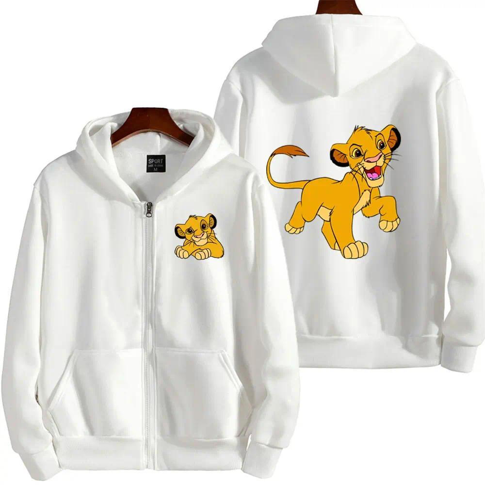 The Lion King Anime Women Zipper Hoodie Jacket