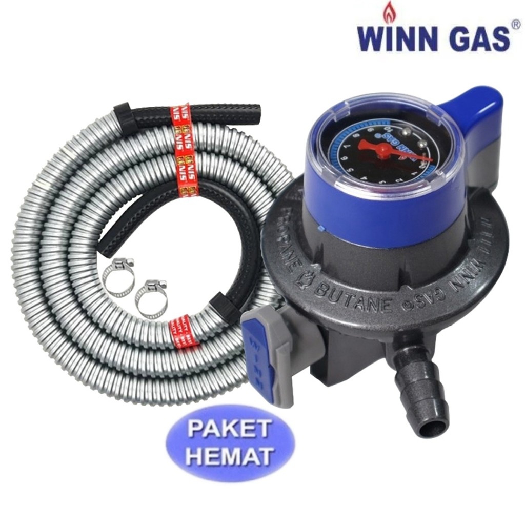 QUANTUM QRL-26 Regulator Gas Tekanan Rendah Double Lock