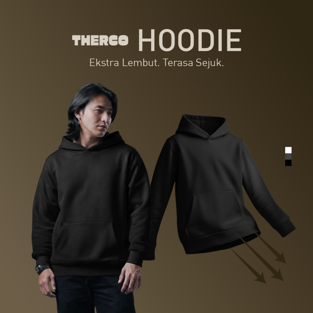 No Void Minds THERCO Pullover Hoodie | Charcoal