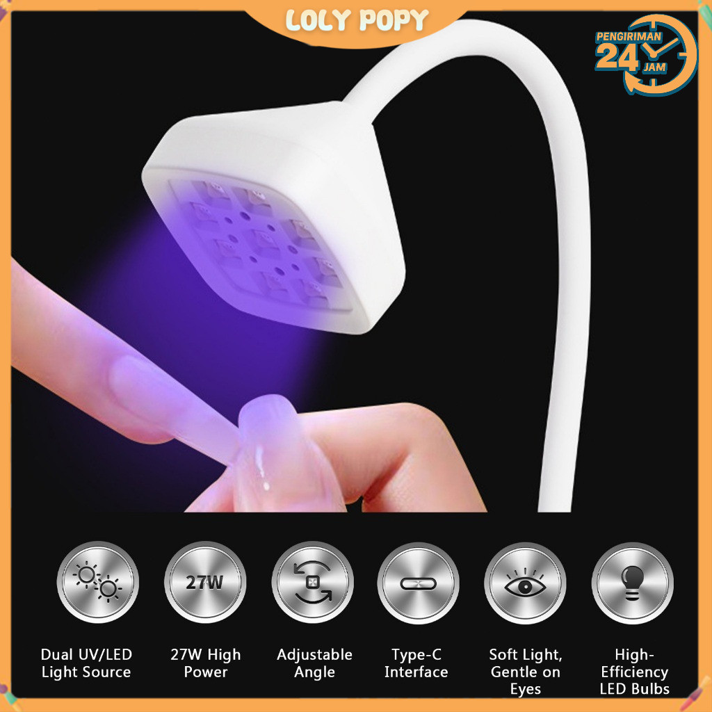 [Ready] ANNIES UV NAIL LAMP PORTABLE | CORDLESS NAIL UV LAMP | UV LAMP KUKU | NAIL ART UV LAMP