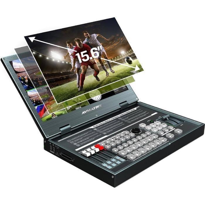 AVMATRIX PVS0615U Streaming Video Mixer Portable with Recorder - Avmatrix PVS0615U