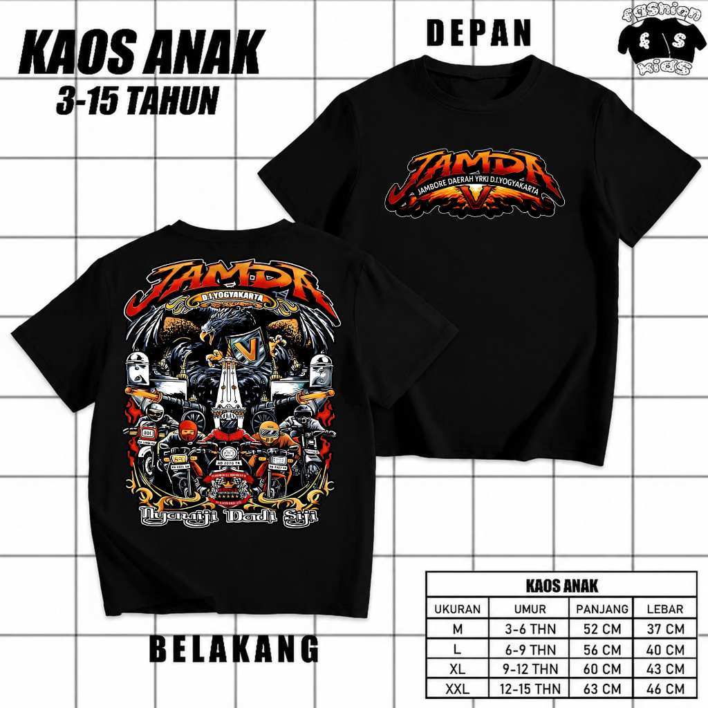 KAOS ANAK JAMDA V YRKI JOGJA | T-SHIRT JAMDA 5 YRKI JOGJA | KAOS JAMDA RX KING JOGJA | KAOS RX KING 