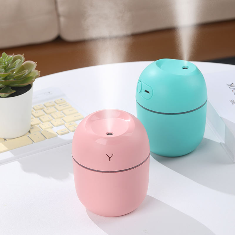 GROWSIR Humidifier Mini Lampu Tidur LED 7 Warna Pelembap Udara Kabut Halus untuk Kamar FS027