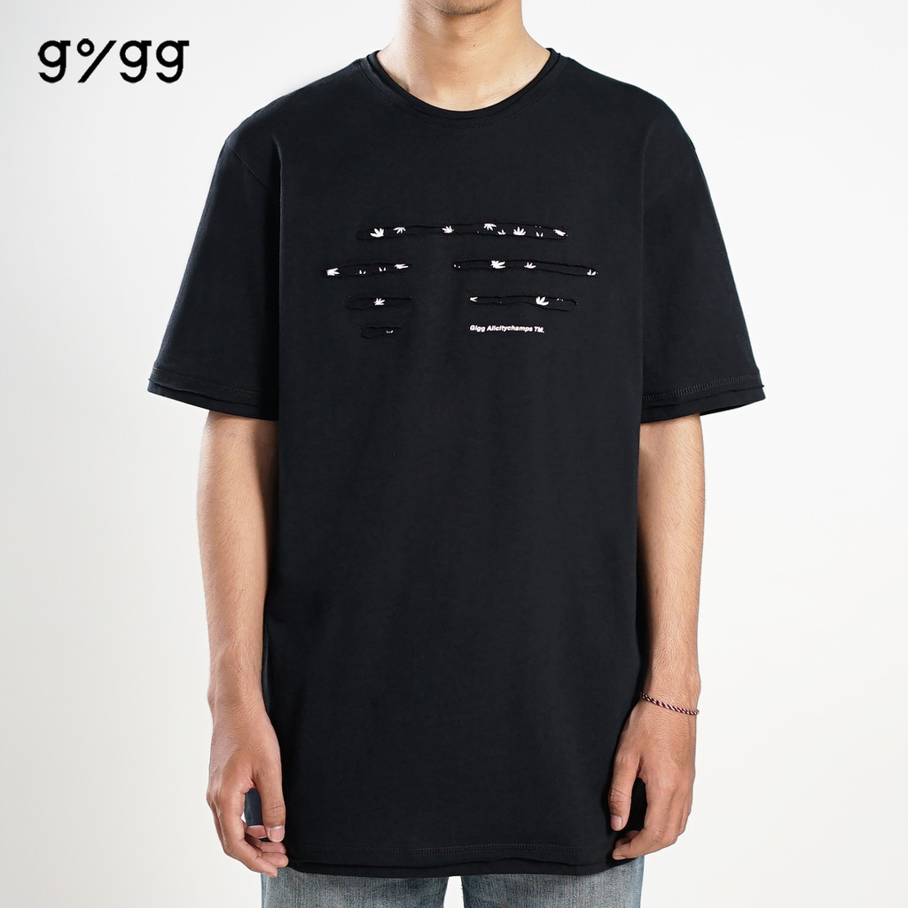 Gigg - THC - Kaos Pria - Tshirt Unfinished  - Cotton Combed 24's - Baju Kaos Cowok