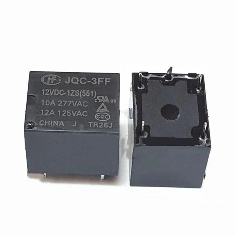 NEW relay JQC-3FF-12VDC-1ZS 551 JQC 3FF 12VDC 1ZS 551 JQC3FF12VDC1ZS551 12VDC DC12V 12V 10A 5PIN rel