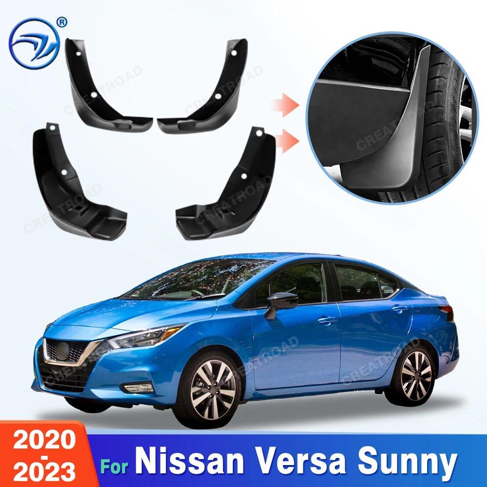 For Nissan Versa Sunny 2020 2021 2022 2023 Fender Mudflaps Splash Guards Mudguards Mud Flaps Car Acc