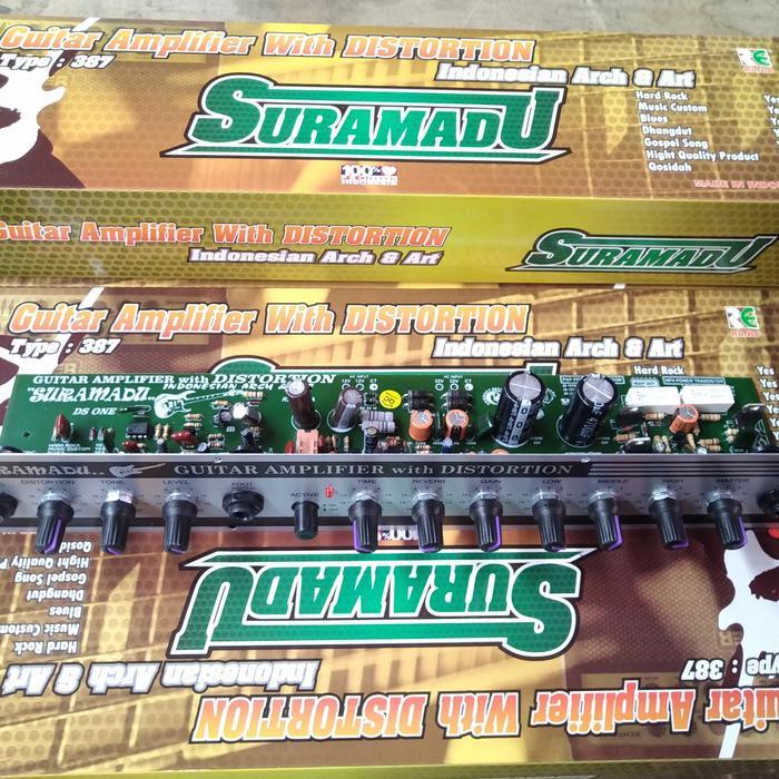 kit amplifier gitar distorsi distortion suramadu