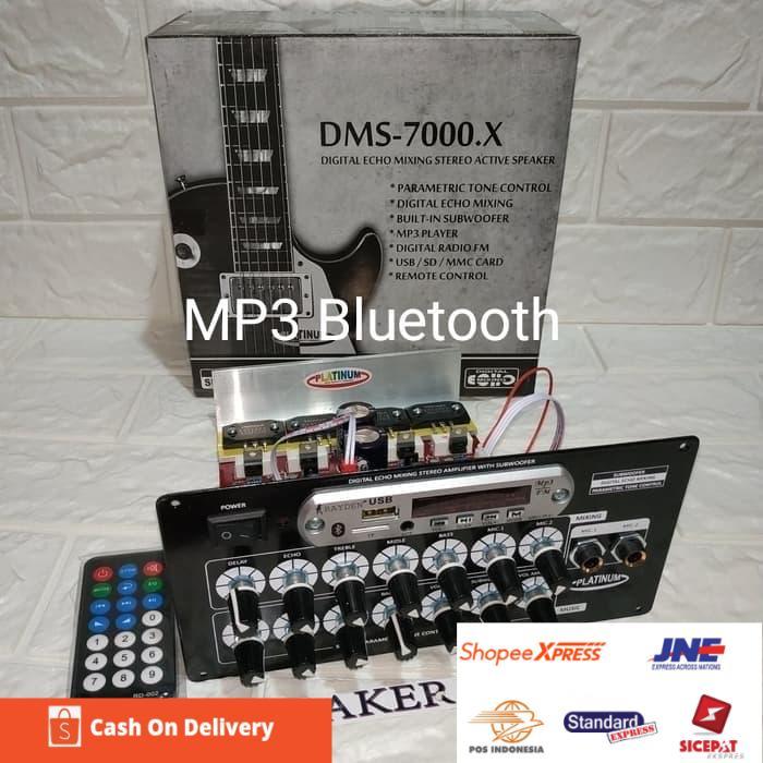 Kit Amplifier Digital echo mixing+Subwoofer+Mp3 Bluetooth DMS-7000