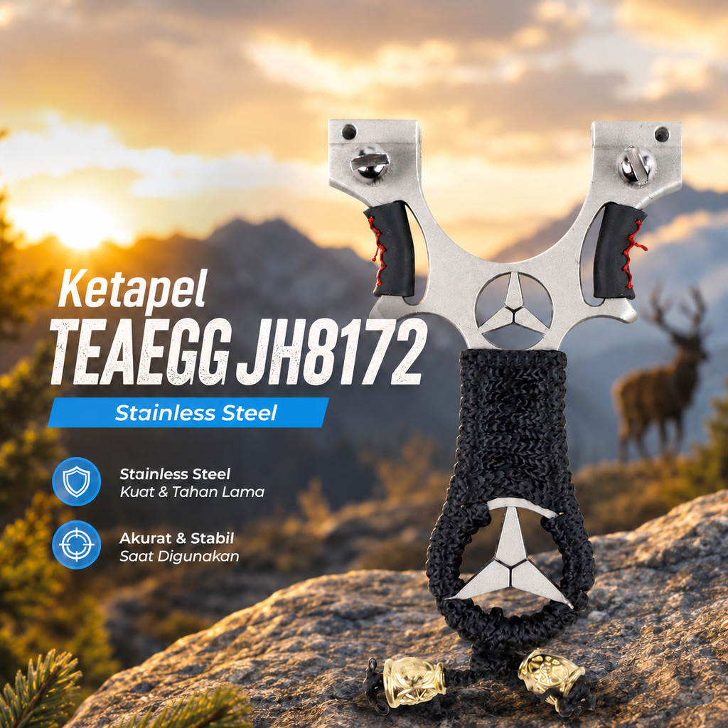 TEAEGG Ketapel Slingshot Catapult - JH8172