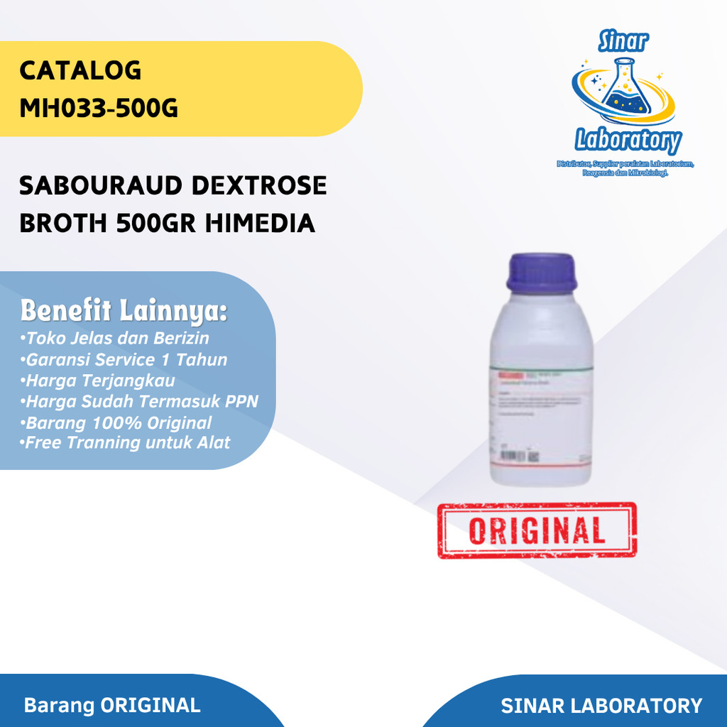 Sabouraud Dextrose Broth 500gr Himedia