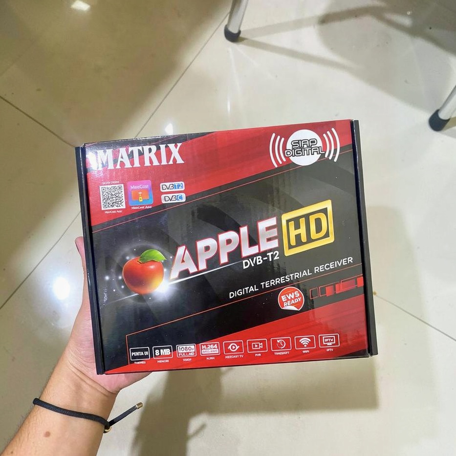 Set Top Box Matrix Apple Full Hd Dvb T2 & C Stb Matrix Stb Digital