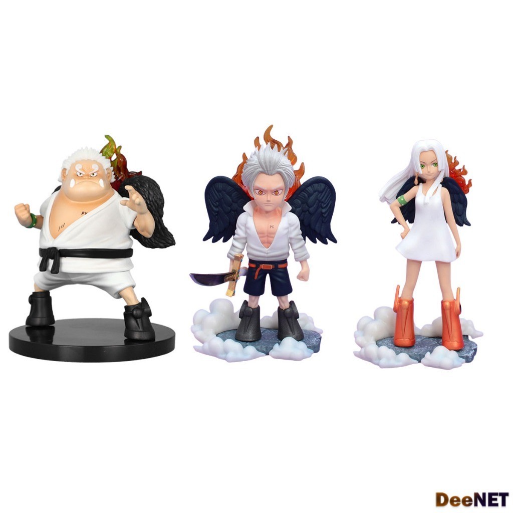 Jinbei Mihawk Boa Hancock Seraphim One Piece Action Figure PVC