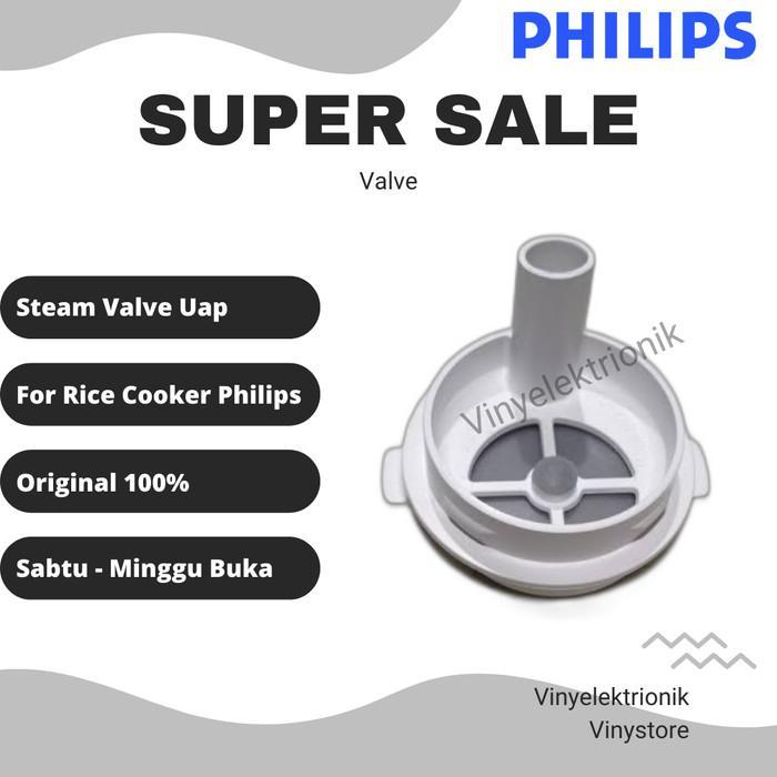 Valve Uap Rice Cooker PHILIPS HD3118 HD3119 HD3129 HD3132 HD3138 Ori HD3141 HD3127 Original HD3129 -