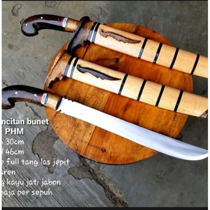 PUTRA KATANA New GOLOK ASLI CIBATU Golok Pemotong Kayu dan Pohon GOLOK KEBUN BONET Sembelih Baja per