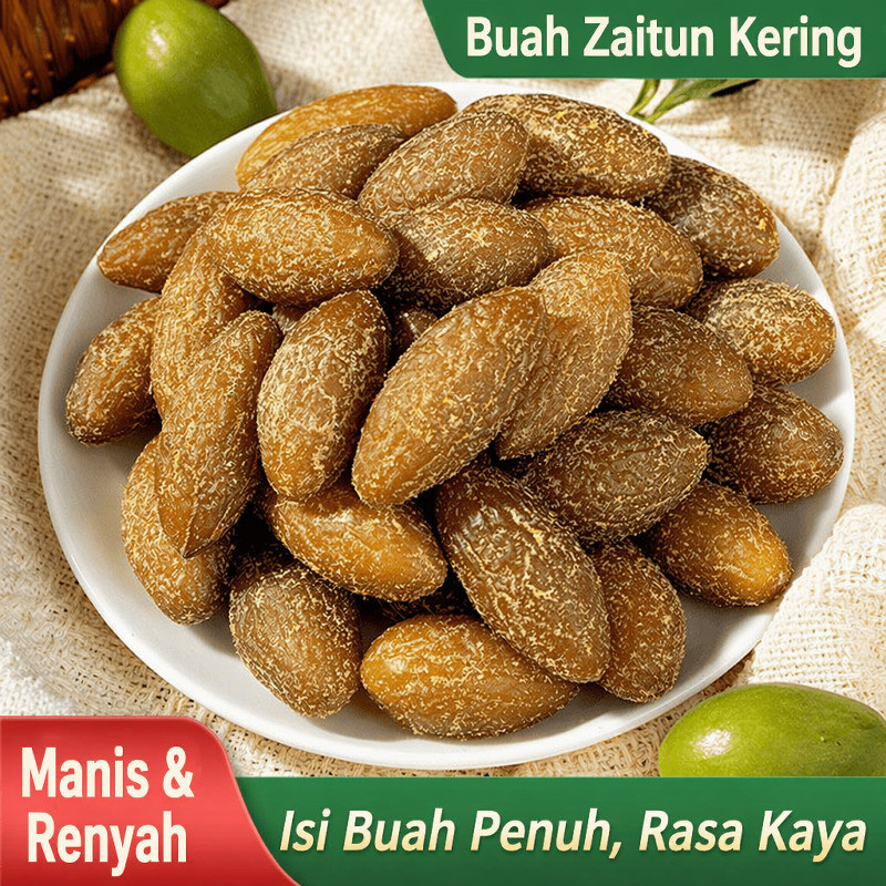 Camilan Khas Manisan Zaitun 150g Camilan Zaitun Manis Asin 150g / Manisan Zaitun Kering / Buah Zaitu